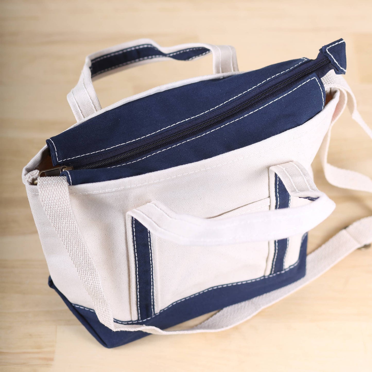 Canvas Crossbody Convertible Tote: Hunter