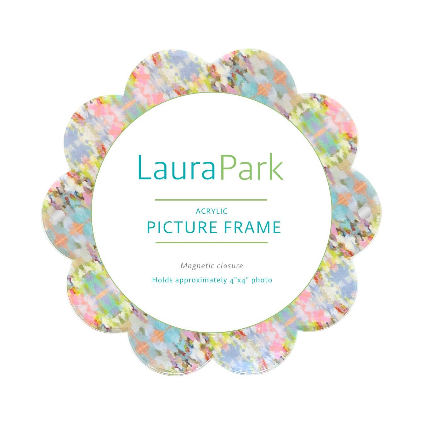 Brooks Avenue Acrylic Round Picture Frame: One Size