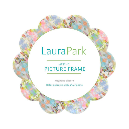 Brooks Avenue Acrylic Round Picture Frame: One Size