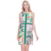 Patchwork Garden Shift Dress