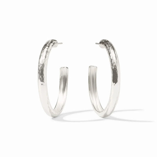 Havana Hoop-Silver-L