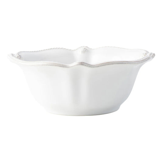 Berry & Thread Flared Cereal/Ice Cream Bowl Whitewash