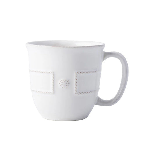 Berry & Thread French Panel Mug-Whitewash