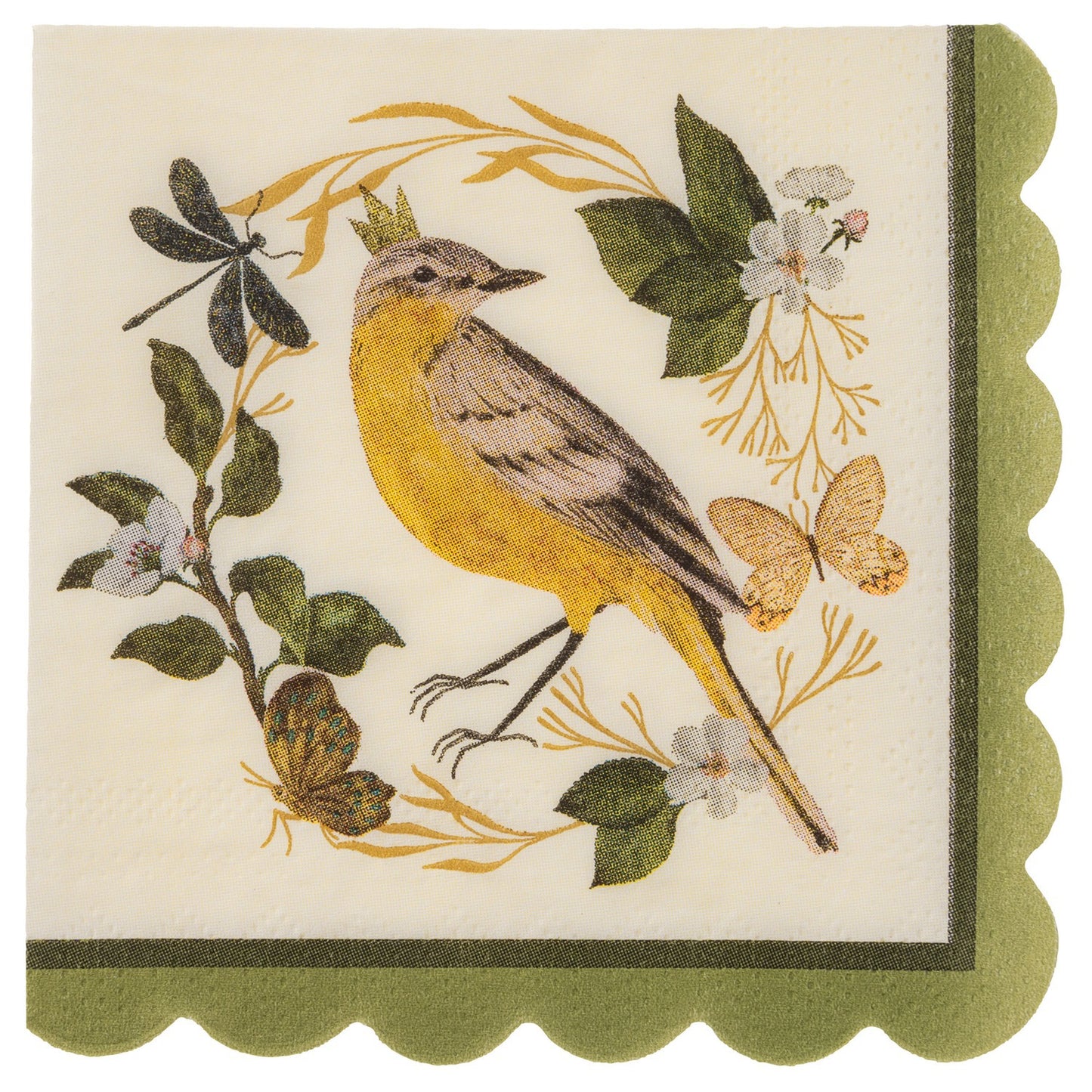 COCKTAIL PAPER NAPKINS  BIRD (F24)