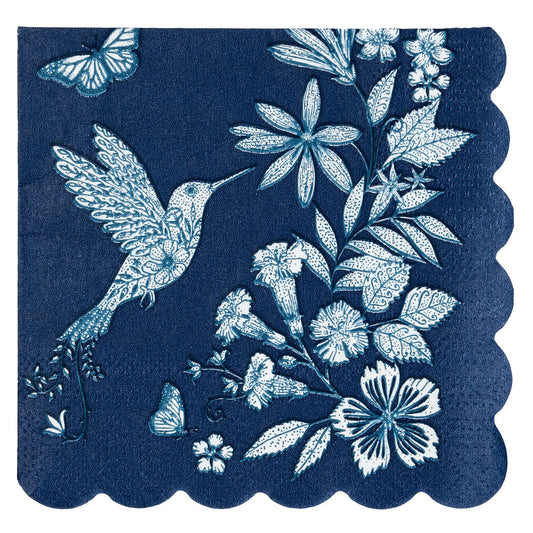 COCKTAIL PAPER NAPKINS  HUMMINGBIRD (F24)