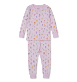 Pink Summer Wildflower Pajama Set