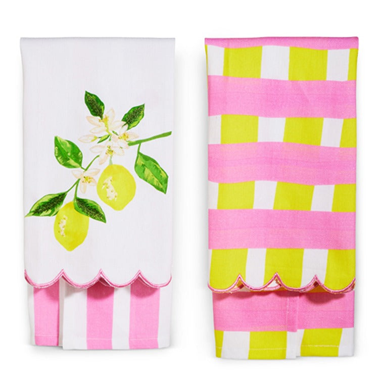 26 Citrus Weave Tea Towels