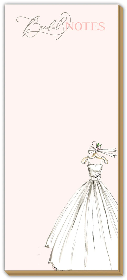 Luxe Skinny Pad Bridal Notes