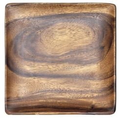Wood Square Tray
