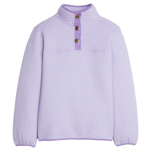 Classic Quilted Pullover - Lavender / Lilac