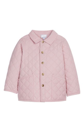 Classic Quilted Jacket - Light Pink