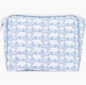 Blue Fish Toiletry Bag-Large