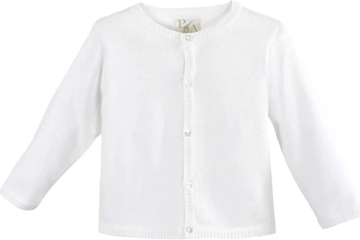 Baby White Cardigan