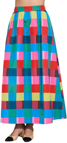 Holiday Check Daphne Skirt