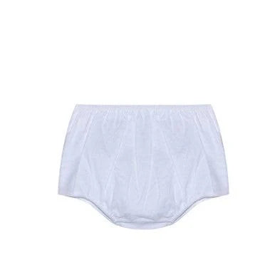 White Knit Diaper Covers