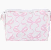 Pink Bow Toiletry Bag