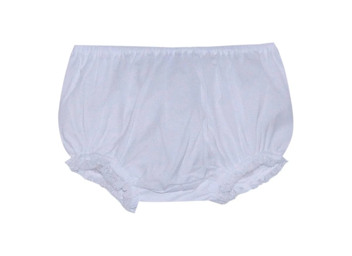 White Eyelet Lace Diaper Cover