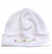 White Rose Hat