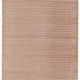Herringbone Handwoven Cotton Rug Stone