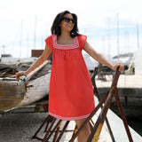 Harbor Dress-Poppy