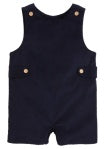 Button Tab John John-Navy Corduroy