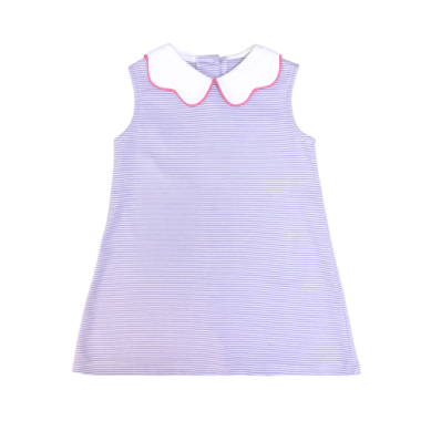Bryar Dress Lavender Stripe Knit Dress