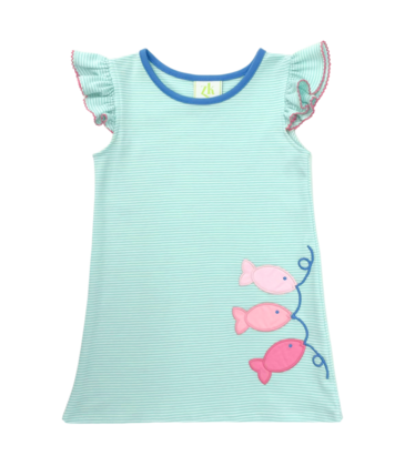 Fish Angel Mint Dress